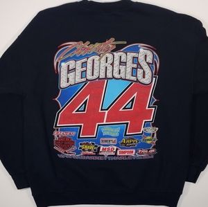 Christy Georges Mens Size Large Racing Sweatshirt